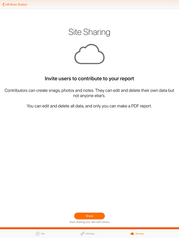 Site Report 2 iPad screenshot 9 - Productivity app