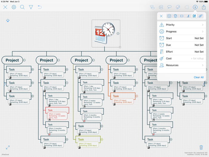 iThoughts2go - Mind Map