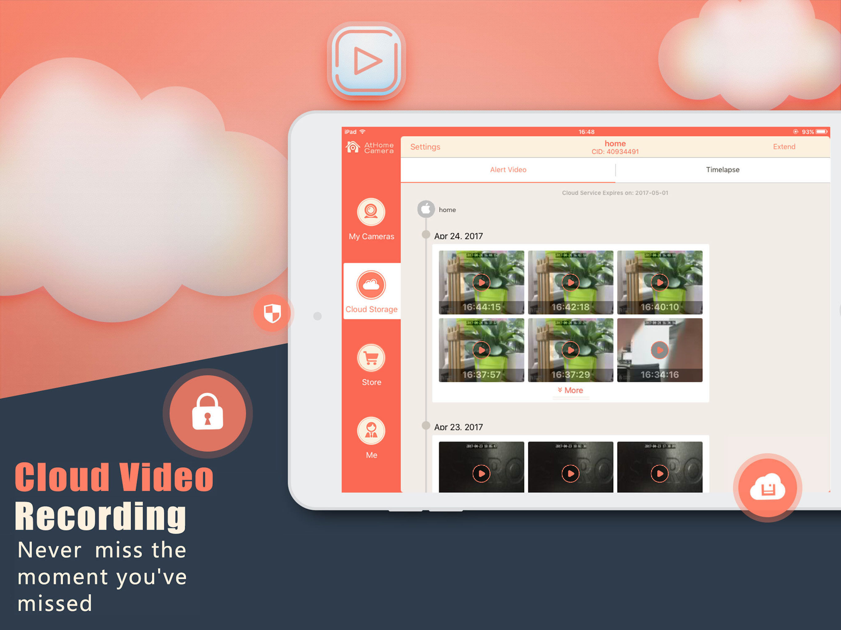 Athome Camera Pro:Monitor