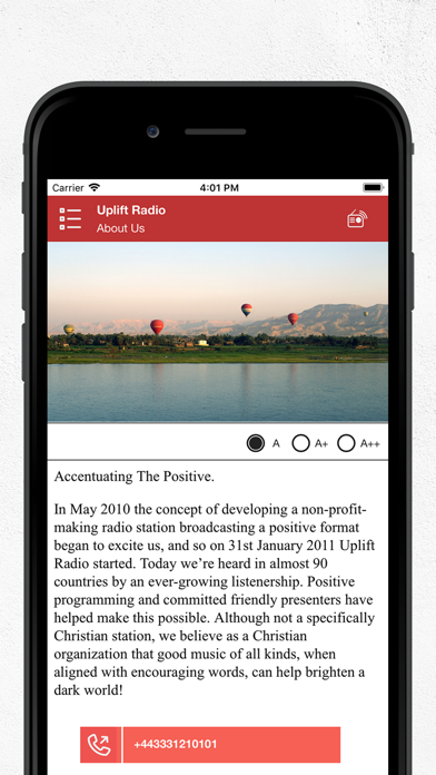 App screenshot