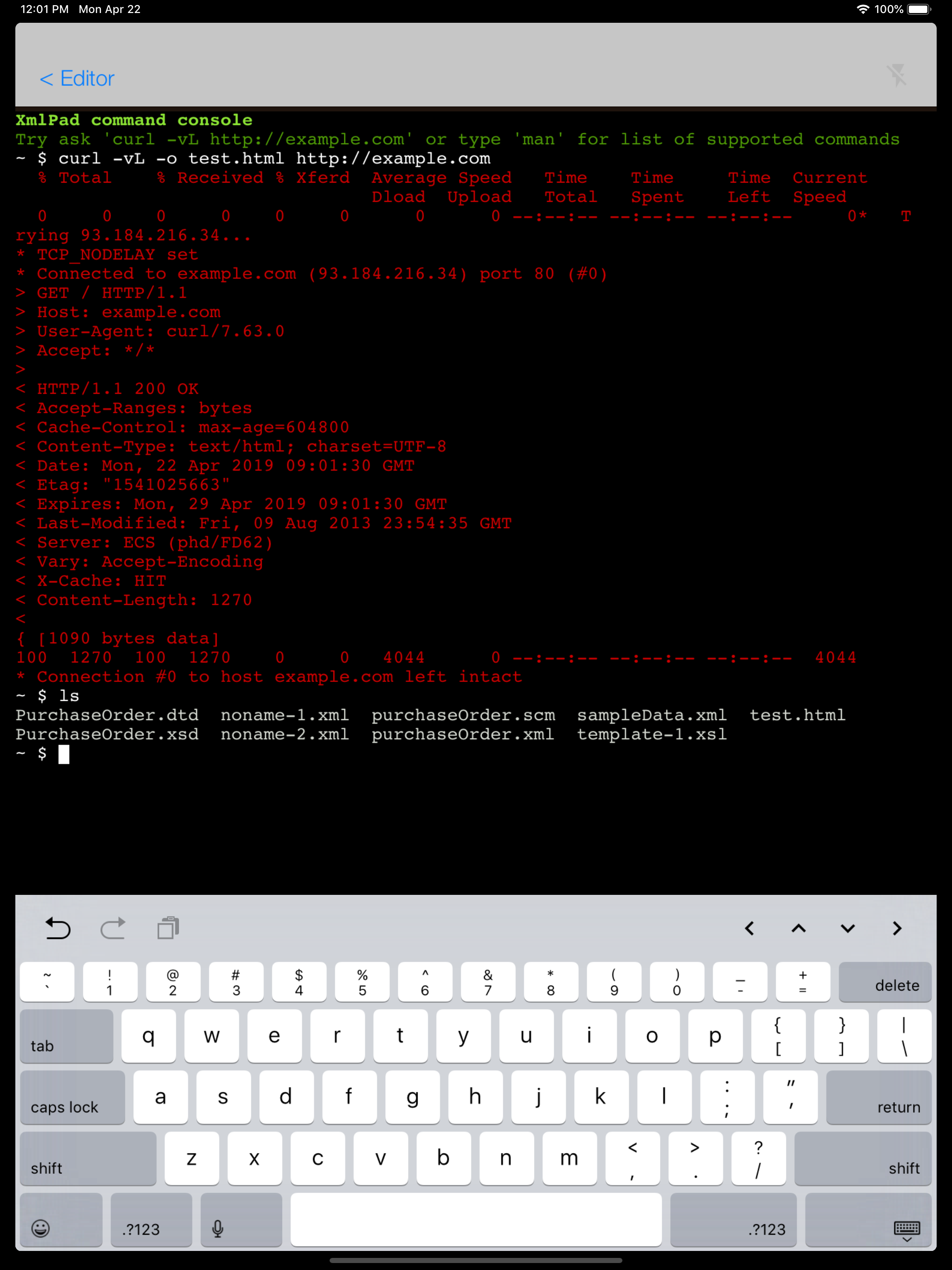 XmlPad screenshot 4
