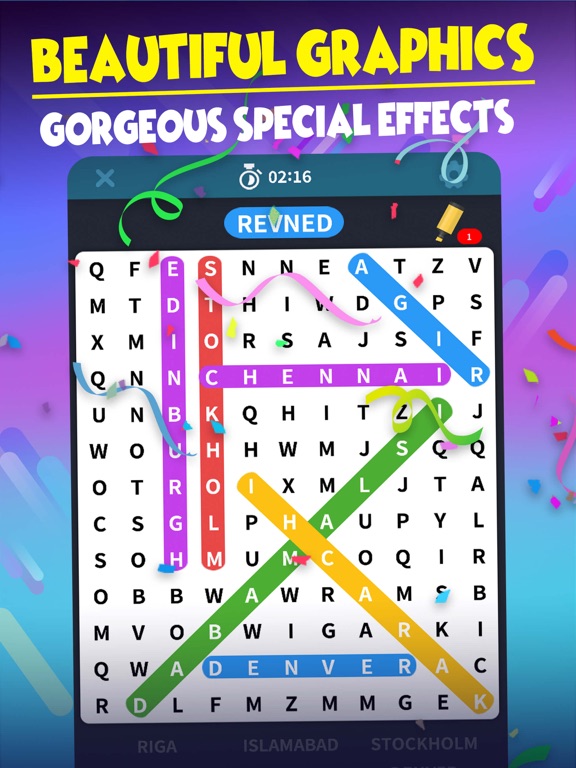 Screenshot #6 pour Word Search - Crossword Puzzle
