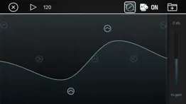 parametric equalizer iPhone Captures Décran 4