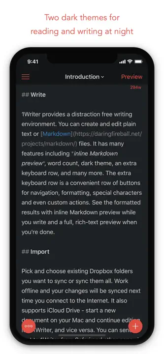 1Writer: Screenshot 3 von 9