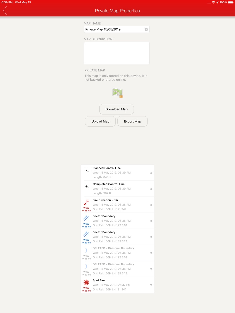 iPad screenshot