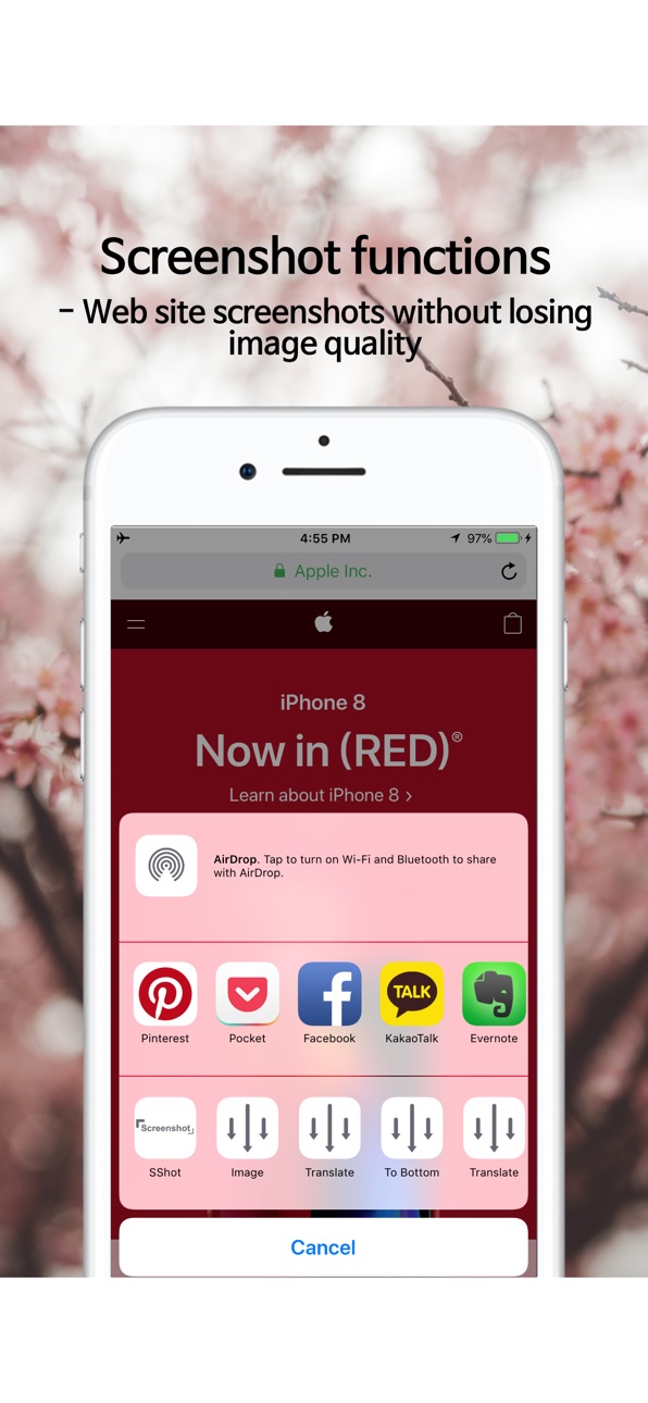 iPhone screenshot
