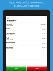 irecorder pro audio recorder ipad images 1
