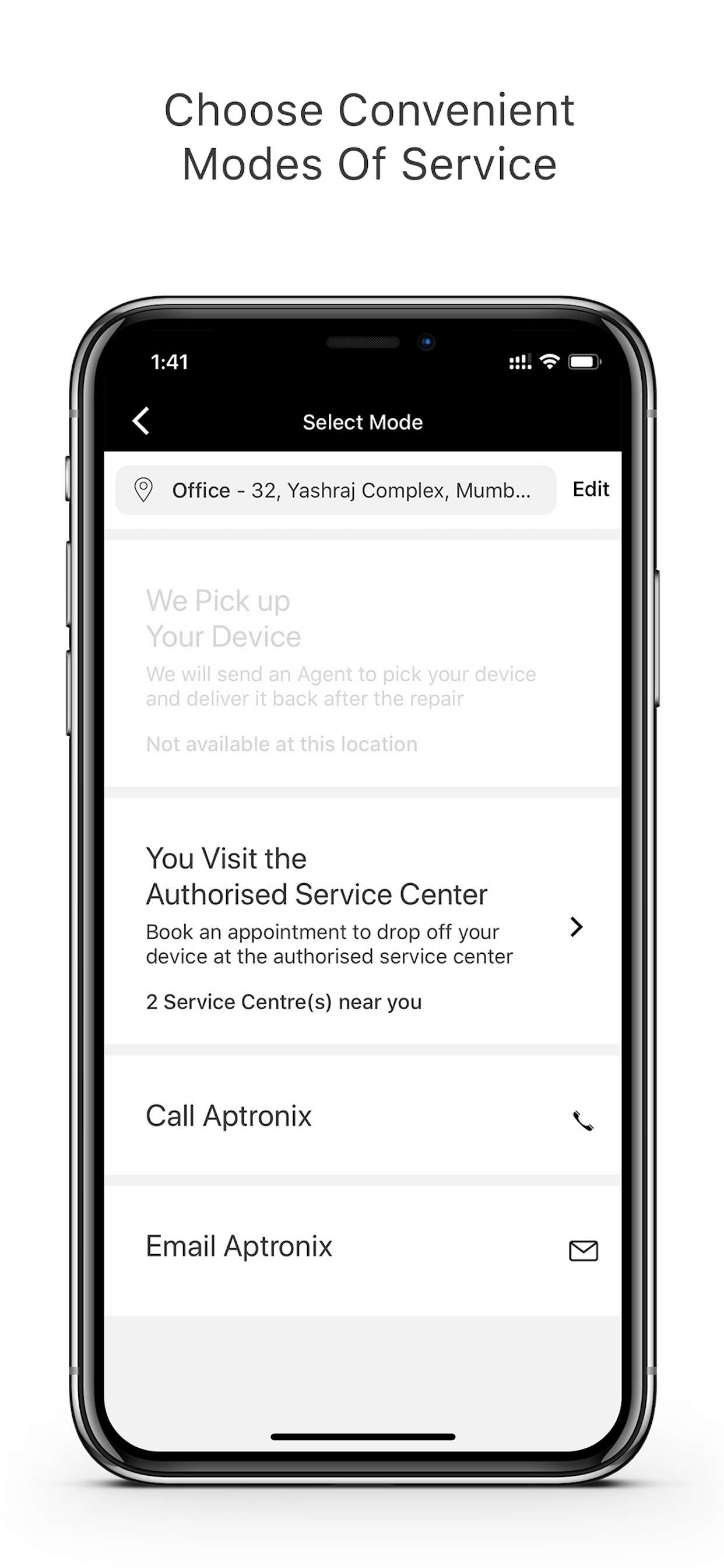 Aptronix - Powered by Servify