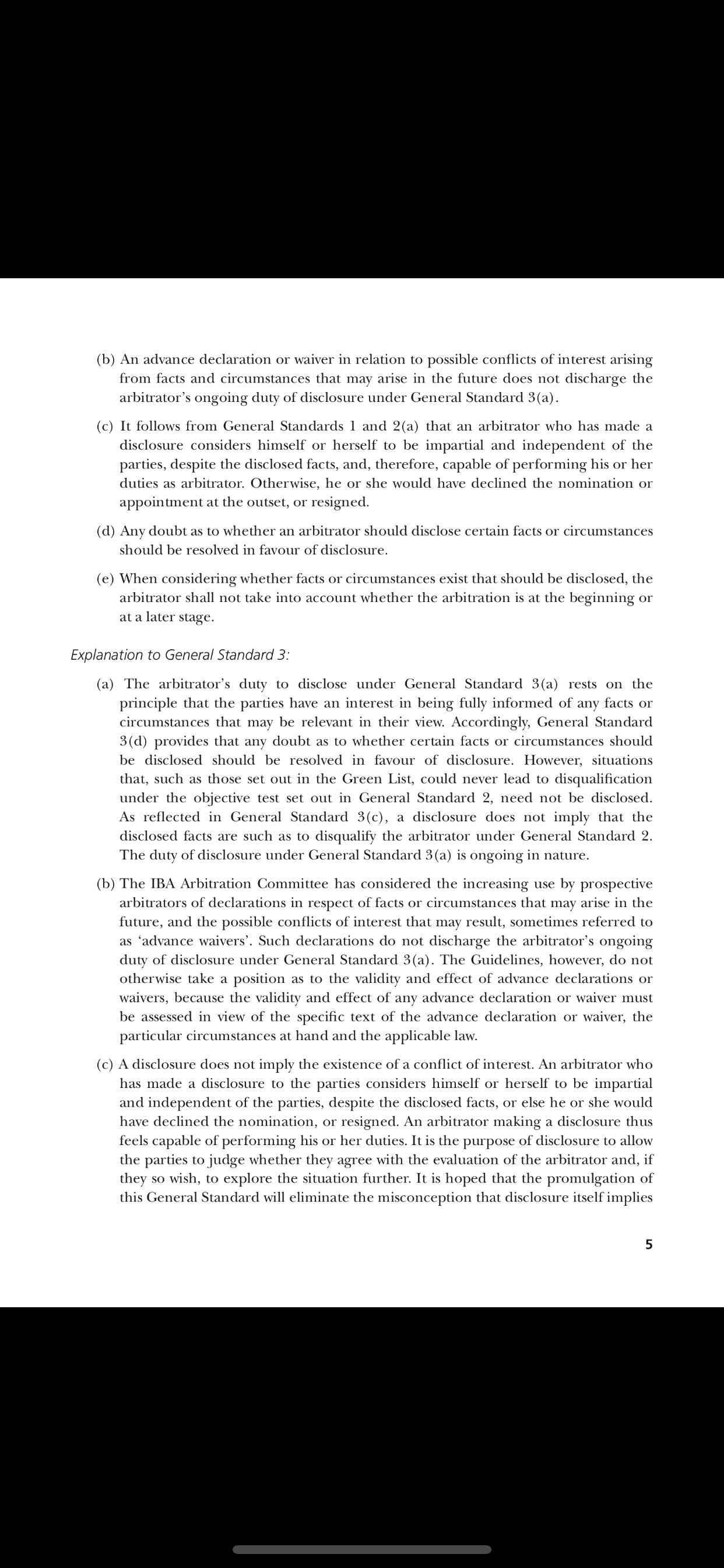 IBA Arbitration Handbook