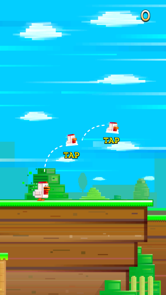 #1. Crossy Chick Running (iOS) 由: Makeover Mania Story Games