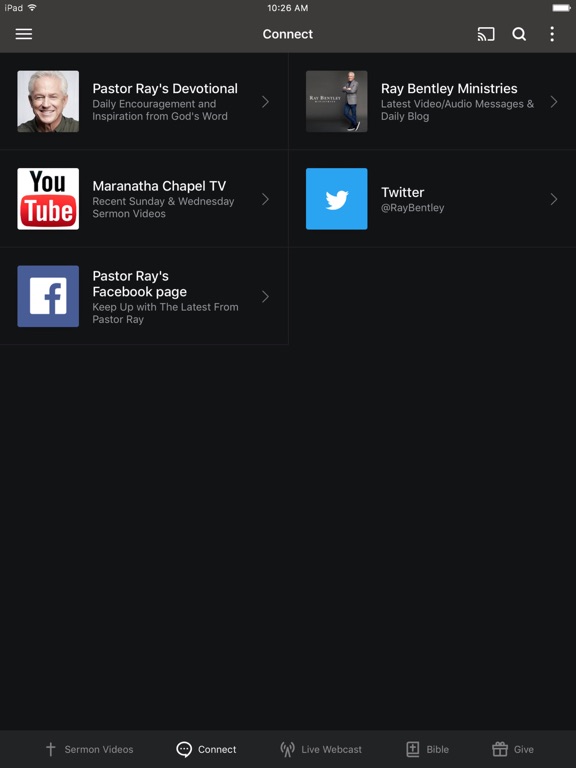 Ray Bentley iPad screenshot 3 - Lifestyle app