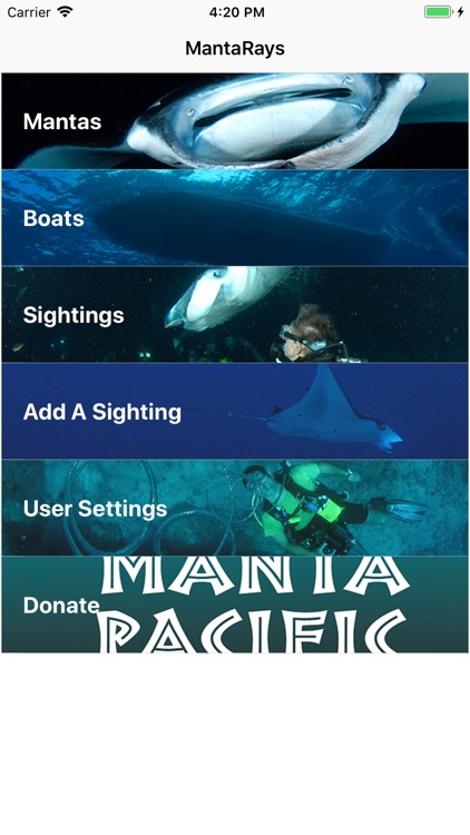 Manta Ray Tracker