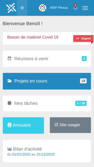 Screenshot #1 pour Plexus Santé