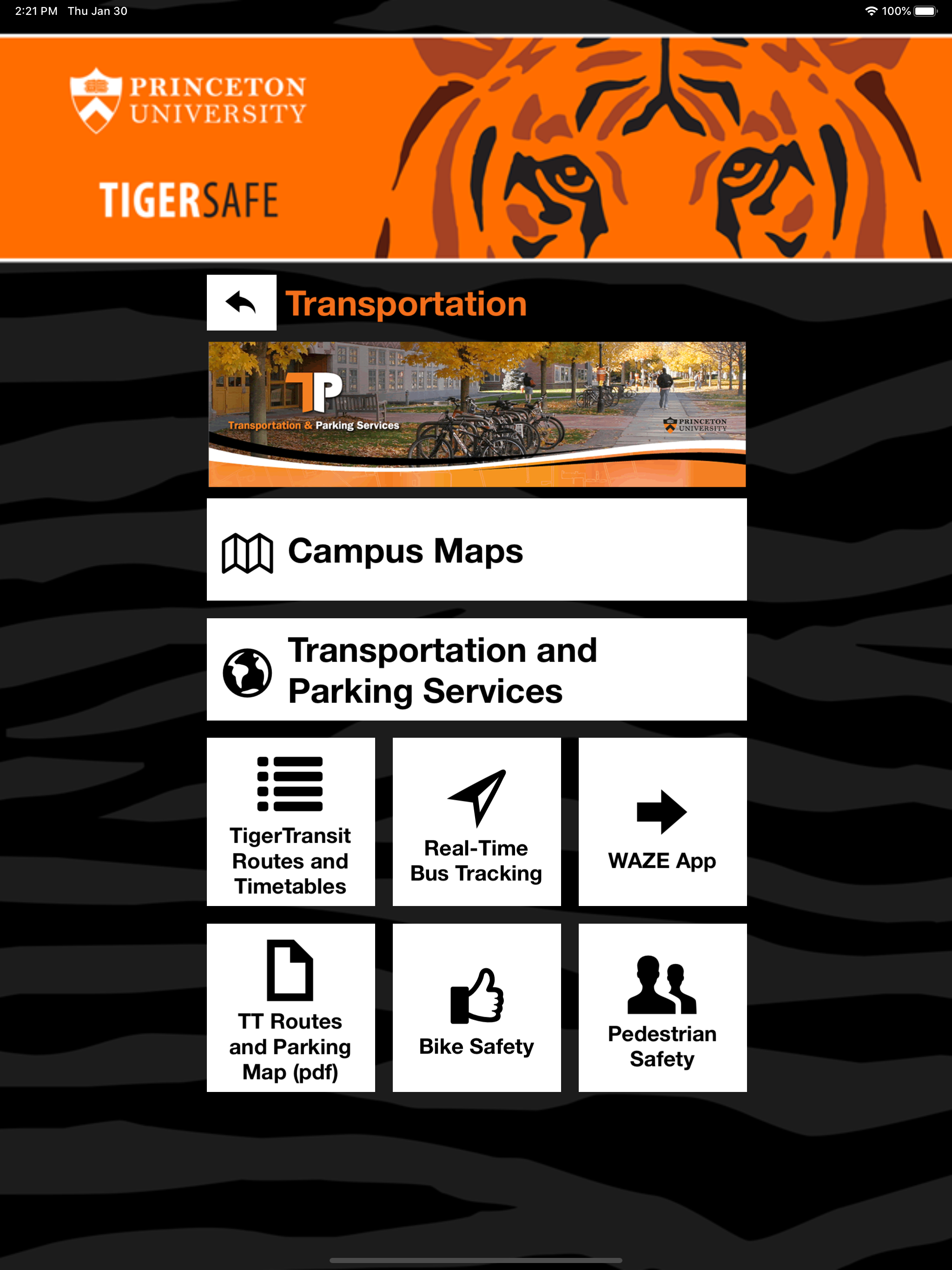 TigerSafe - Princeton