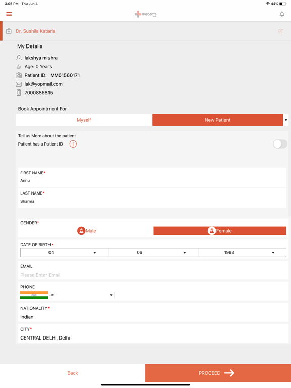 Screenshot #5 pour Medanta eCLINIC