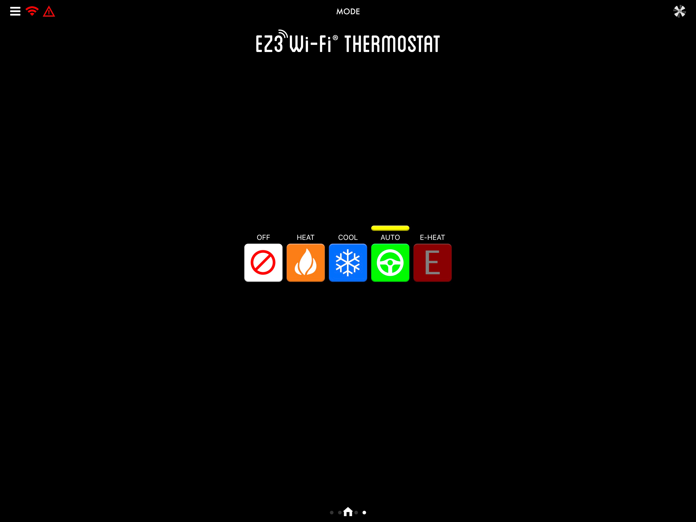 Totaline EZ3 Wi-Fi® Thermostat screenshot 8