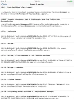 TX Penal Code 2026 - Texas Law iPad image 2