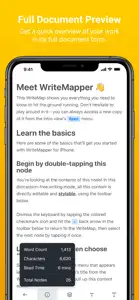 WriteMapper 2: Mind Map screenshot #6 for iPhone