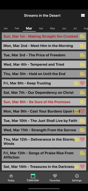 Daily Streams in the Desert(圖8)-速報App