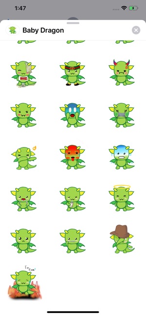 Baby Dragon Sticker Pack(圖2)-速報App