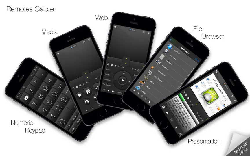 Capture d'écran de Mobile Mouse Server sur iPhone 3