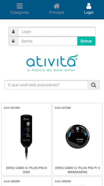 Ativitá Pedido Rápido