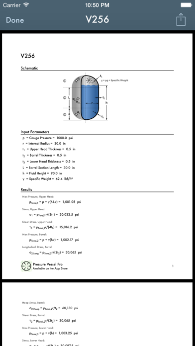 Pressure Vessel Pro Screenshot