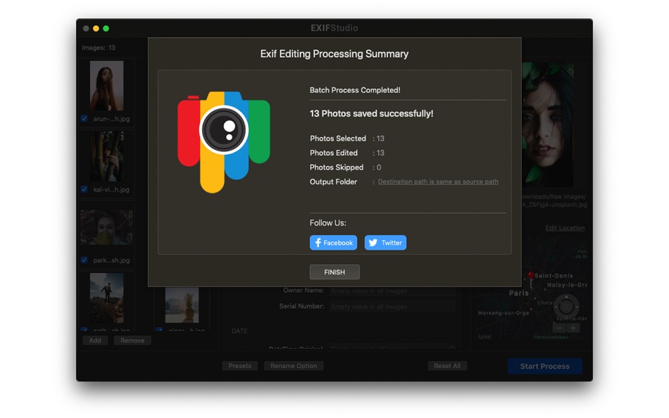 #10. EXIF Studio - Metadata Editor (macOS) 由: Wise Tech Labs Private Limited