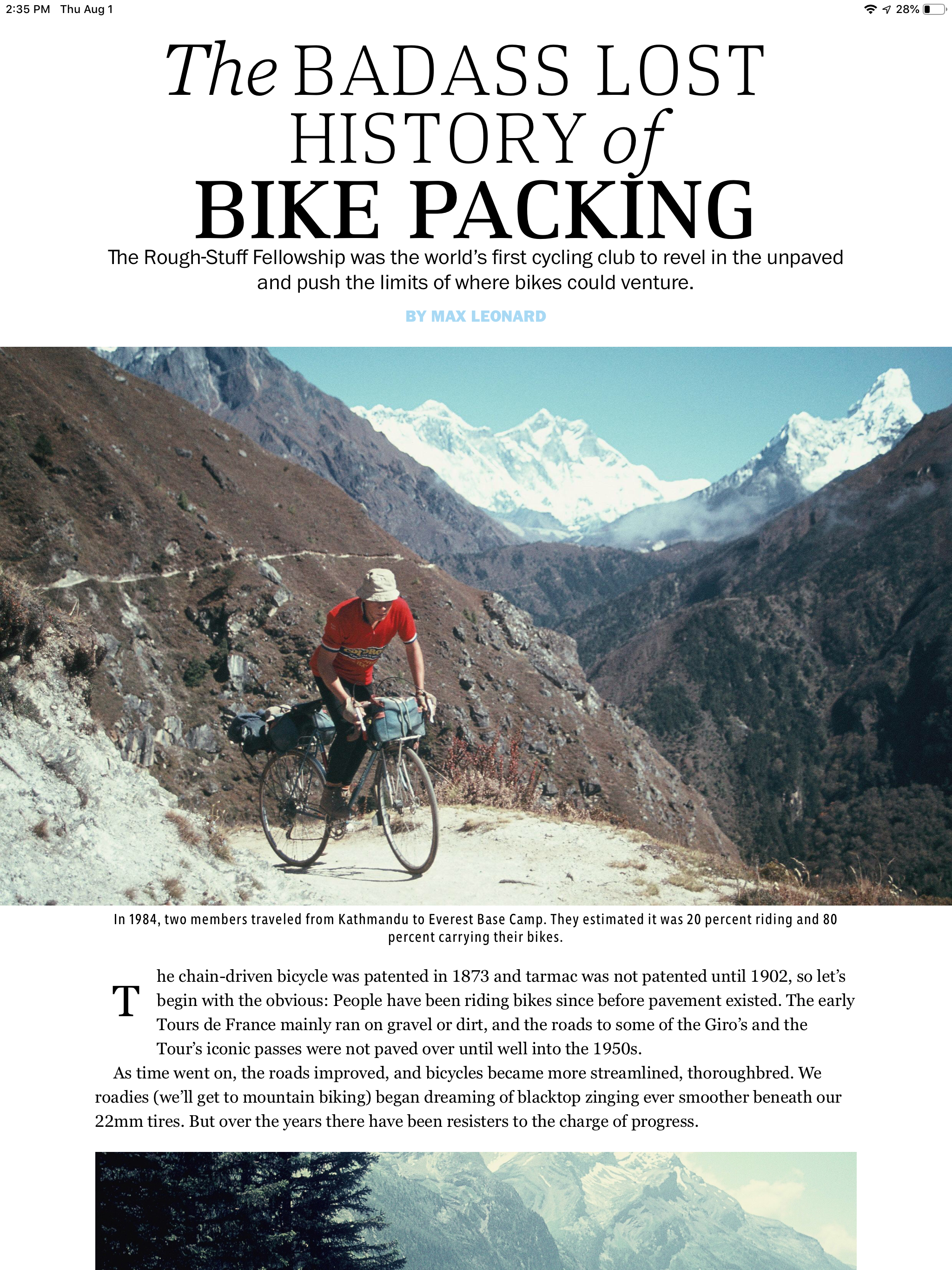 Bicycling screenshot 9