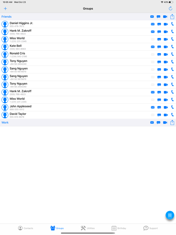 Screenshot #5 pour Edit Contact Pro