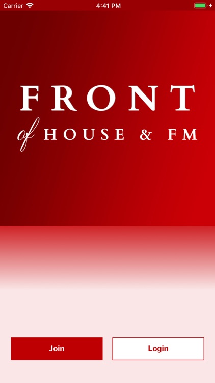 Front of House & FM
