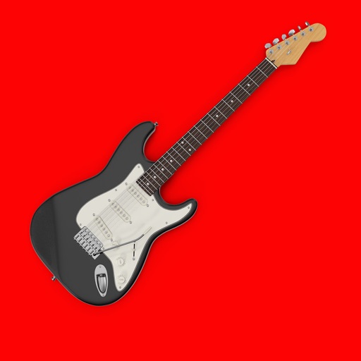 Electric Guitar with Songs Icon