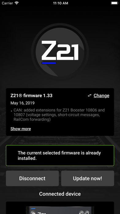 Z21Updater screenshot 4