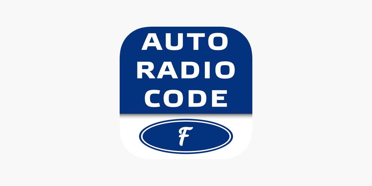 Autoradio Security Code - Ford on the App Store