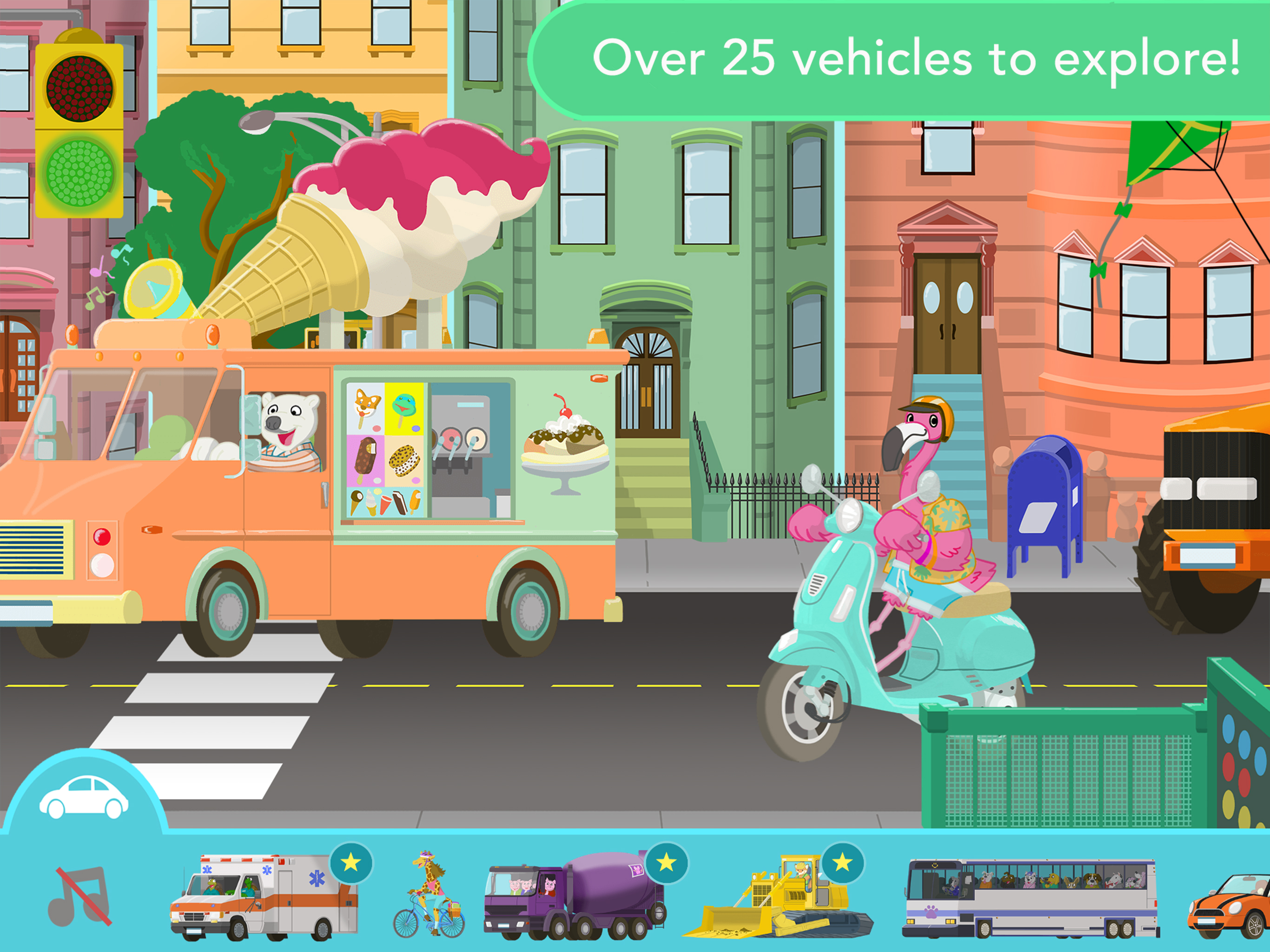Big City Vehicles for Kids screenshot 12