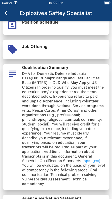 USA Job Openings Screenshot
