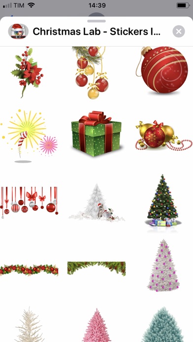 Screenshot #3 pour Christmas Lab - Stickers Image