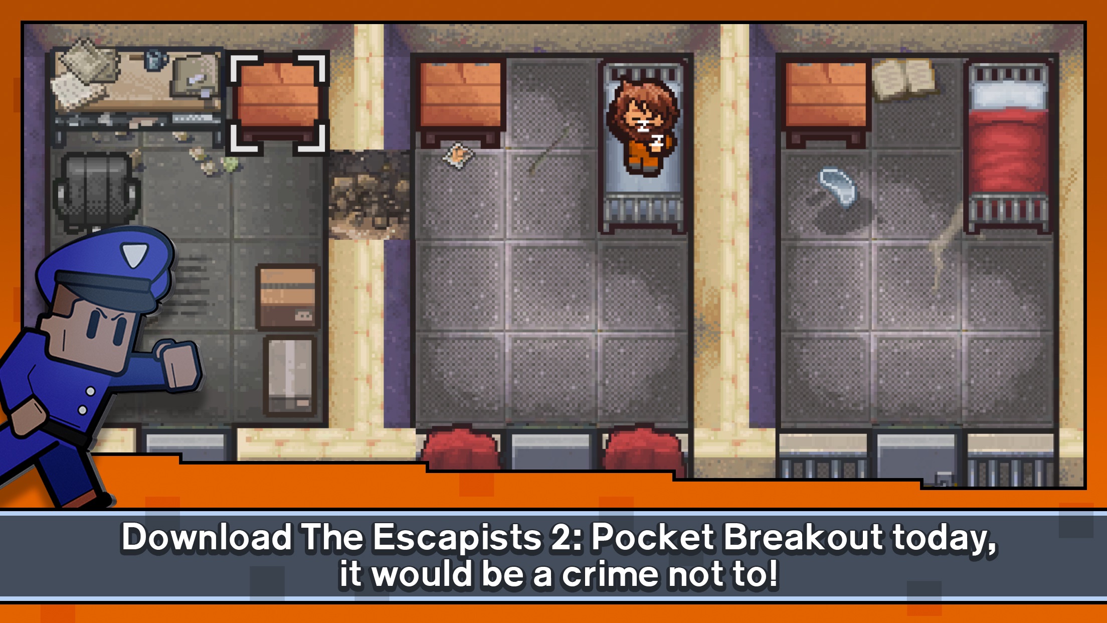 Screenshot do app Escapists 2: Pocket Breakout