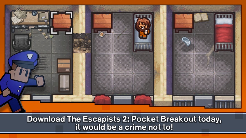 #7. Escapists 2: Pocket Breakout (iOS) Podle: Team17 Digital Limited