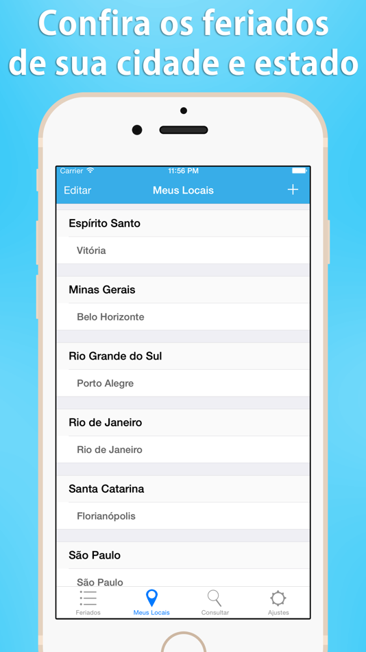 #3. iFeriados (iOS) 由: VK SOFTWARE LTDA