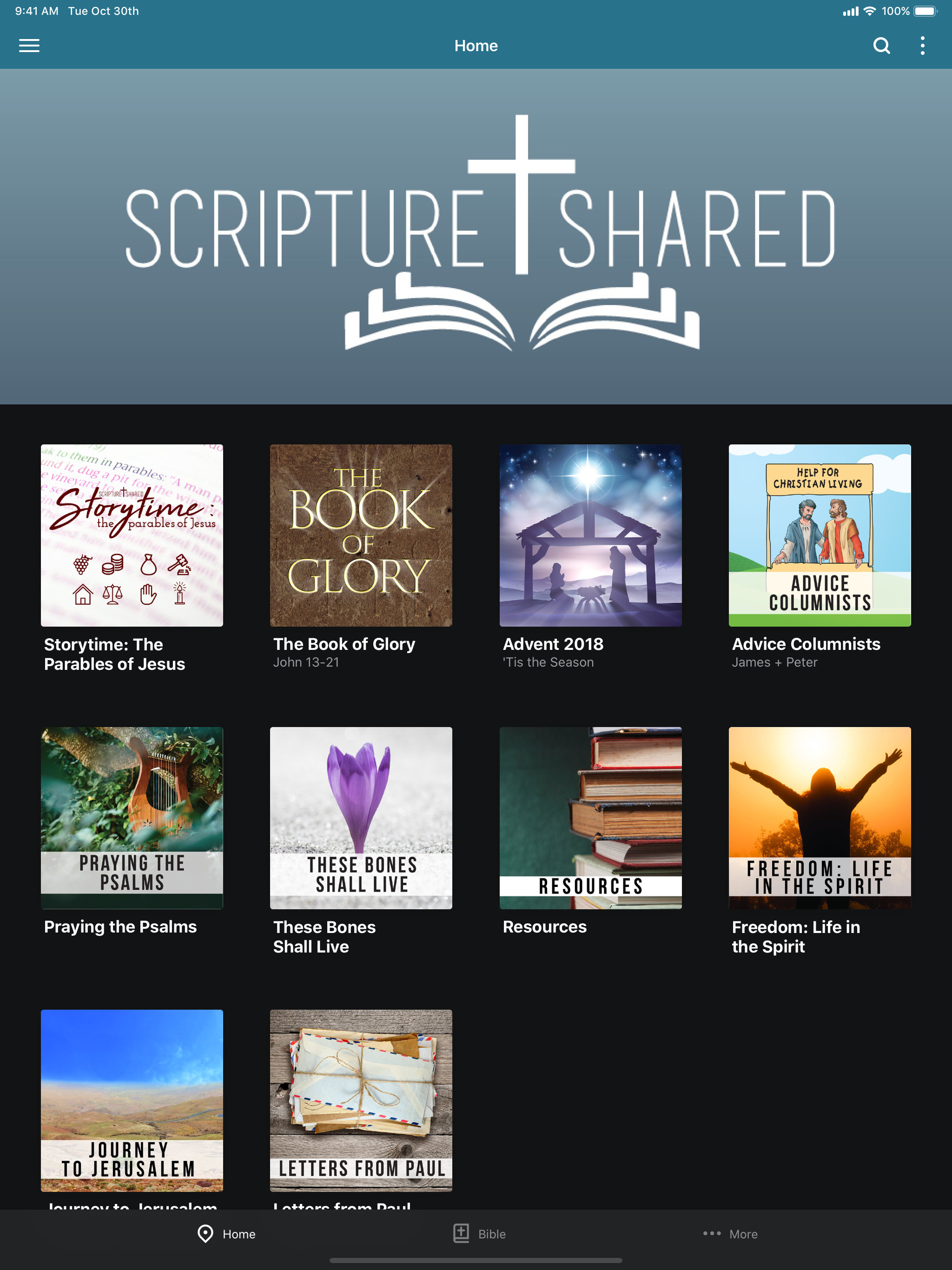 Scripture + Shared
