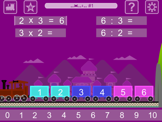Math Learning Train iPad screenshot 8 - Education app