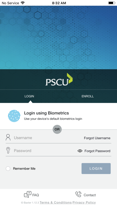 PSCU Corporate Cards Screenshot
