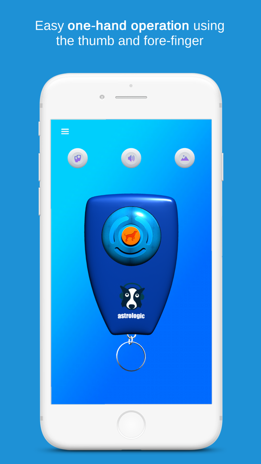 #1. Dog Training Clicker (iOS) بواسطة: Astrologic Games LTDA