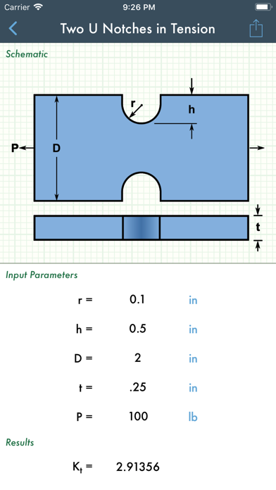 Stress Concentration Factors 2 Screenshot