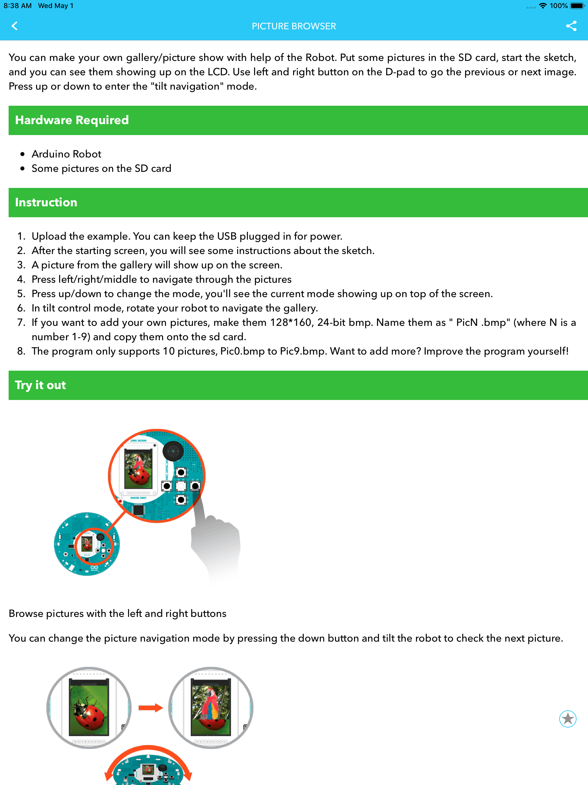 Arduino Pocket Reference