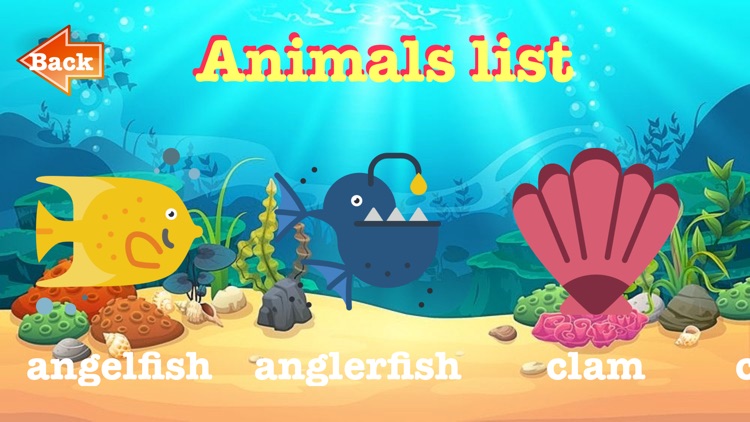 Similar sea animals