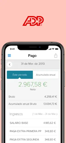 Captura de Pantalla 1 ADP Mobile Solutions iphone