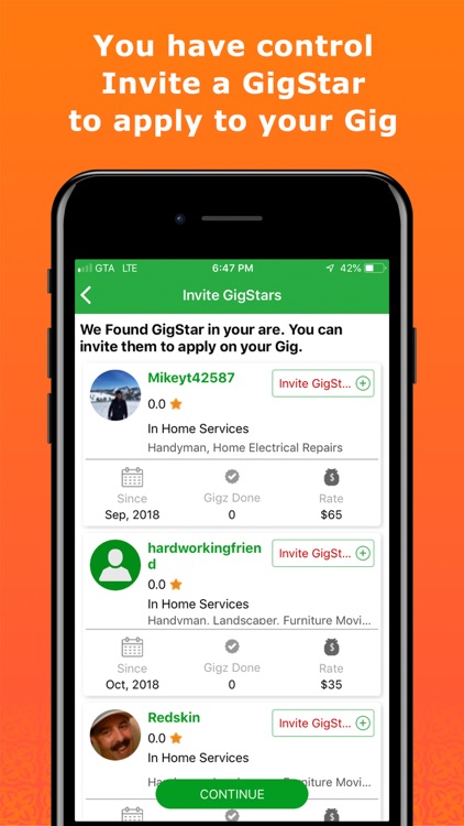 GetGigz screenshot-3