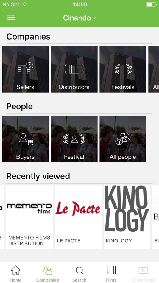 #2. Cinando (iOS) Podle: Cinando